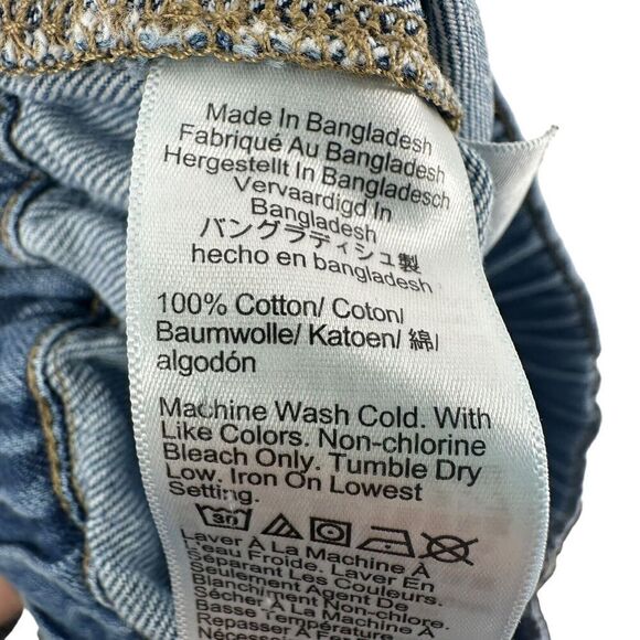 J Crew Drawstring Denim Pants Ankle Straight Leg Size 28 Waist Nautical Preppy - Picture 7 of 8